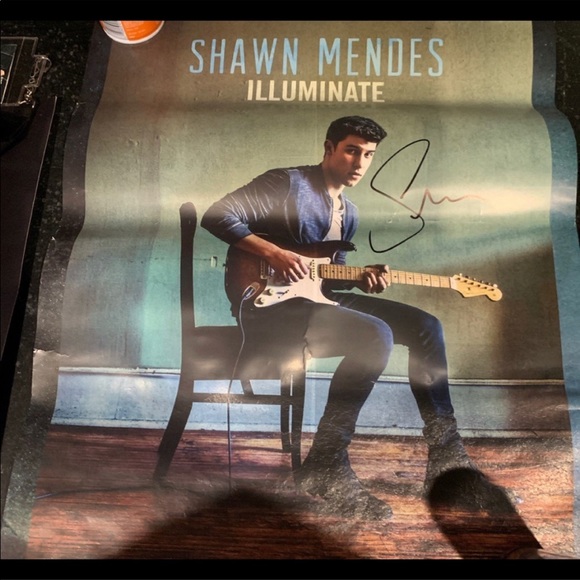 Autographed Shawn Mendes bundle